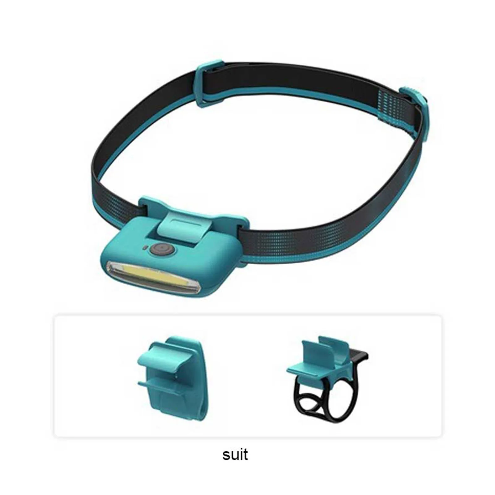 

Waterproof Mini LED Headlamp Head-Mounted Electric Torch Light for Mountaineering Backpacking FOU99