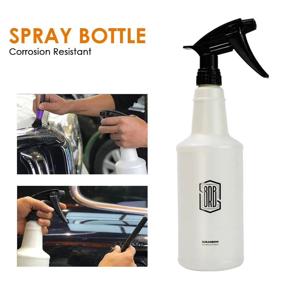 

750ml Car Washing Hand Pressure Spray Bottle High Corrosion Resistance Sprayer PE Product Size 32 Cm High Diameter 8.5 Cm