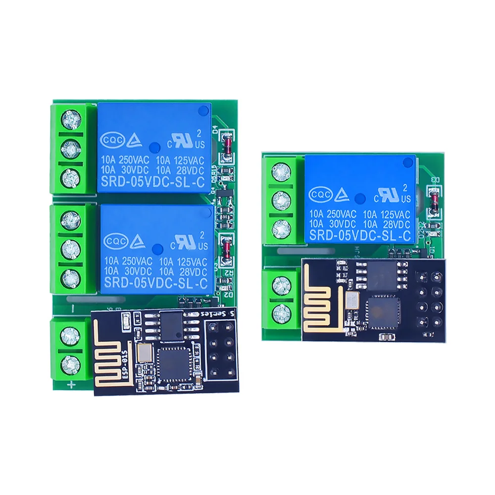 Двойной модуль канала ESP8266 с Wi-Fi реле устройство управления питанием 5 в