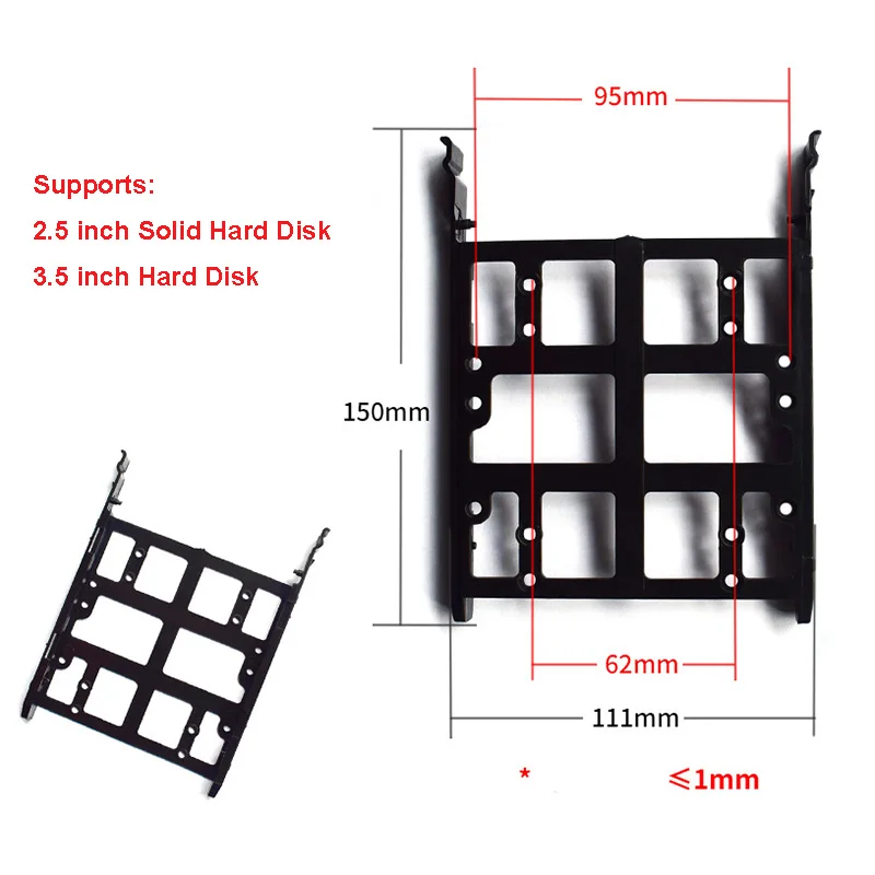 Подставка для жесткого диска 3 5 дюйма металлический Монтажный кронштейн