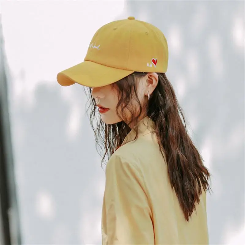 

Fashion Peaked Cap Running Caps Women's Trend Wild Letter Embroidery Baseball Cap Adjustable Sunscreen Personality Simple Hat