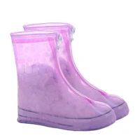 2022 boots waterproof shoe cover unisex adjustable reusable rain boot cover non slip wear resistant protectors