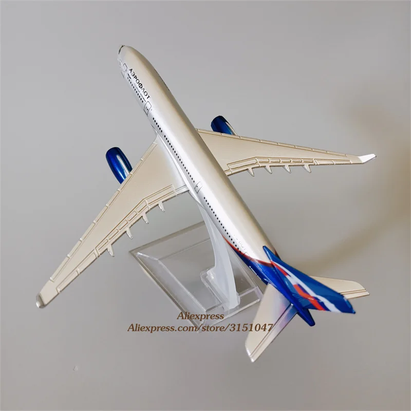 

16cm Alloy Metal Russia Air Aeroflot Russian A330 Airlines Airbus 330 Airway Diecast Airplane Model Air Plane Model Aircraft Toy