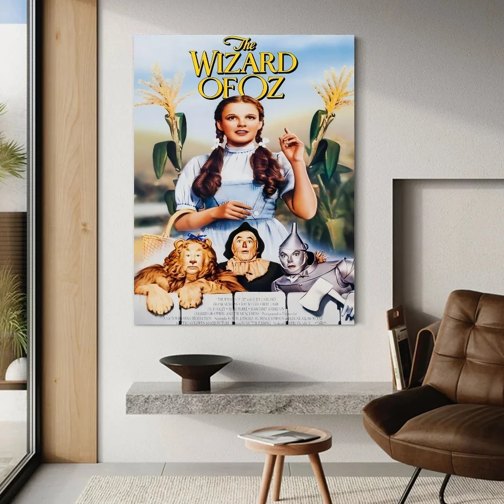 Аниме-плакаты W-Wizard Of O-Oz липкие белые бумажные наклейки сделай сам комната бар