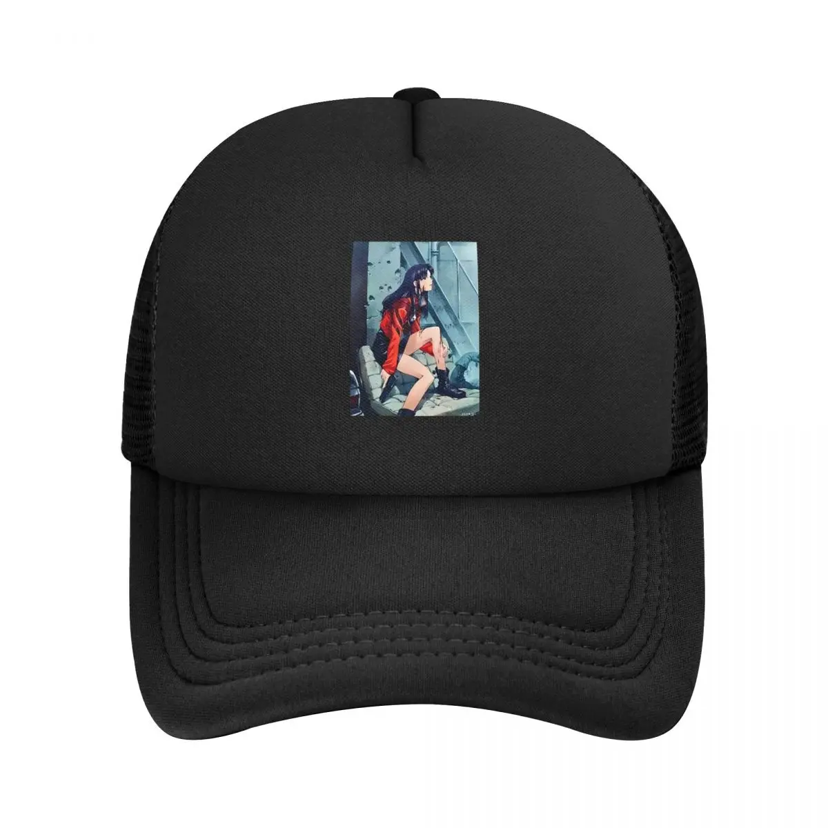 Кепки с графическим принтом EVA Misato бейсболка для мужчин мужская