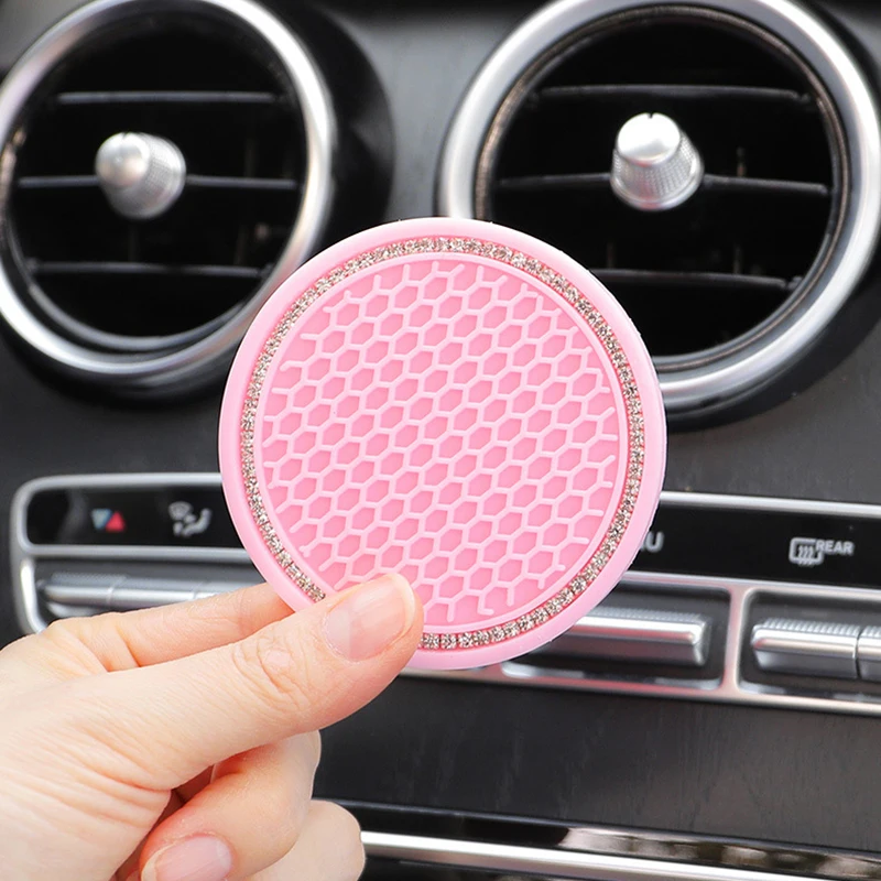 

2pcs Car Anti-Skid Cup Holders Bottle Holder Coaster Water Cup Pad For Audi A3 8l 8v 8p A4 B5 B6 B7 B8 A5 A6 C5 C6 C7 A7 A8 D3