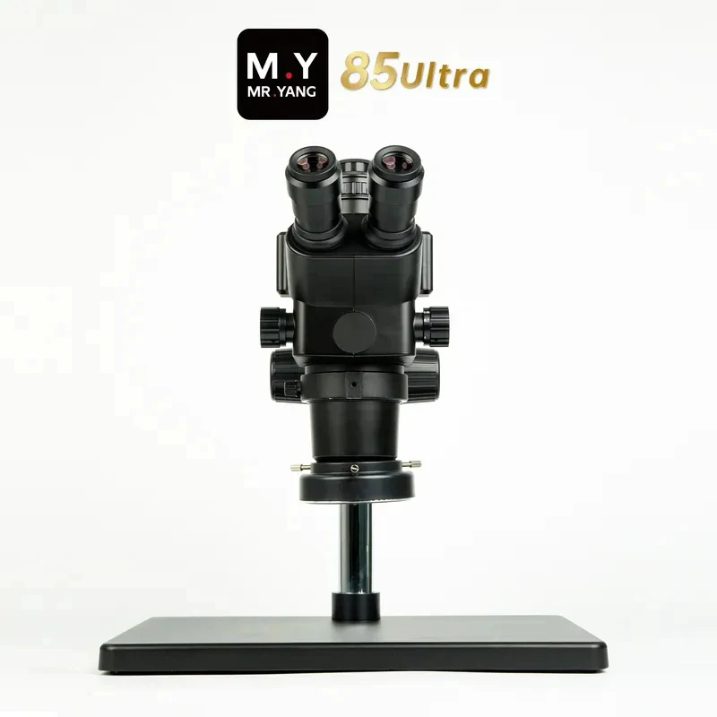 Фото Микроскоп YCS Mr.Yang 85 Ultra с 6.3-68-кратным непрерывным зумом и 4KHD-камерой для мобильных телефонов, набор инструментов для пайки и ремонта электроники и печатных плат. №3