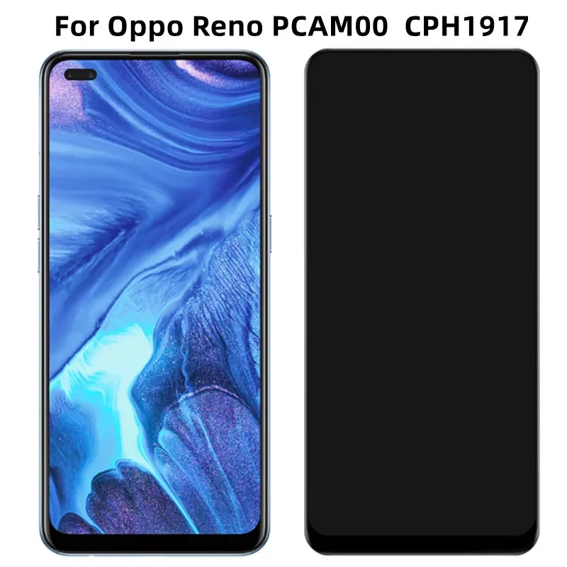 6 4-дюймовый OLED-экран для OPPO Reno PCAT00 PCAM00 CPH1917 замена преобразователя сенсорного