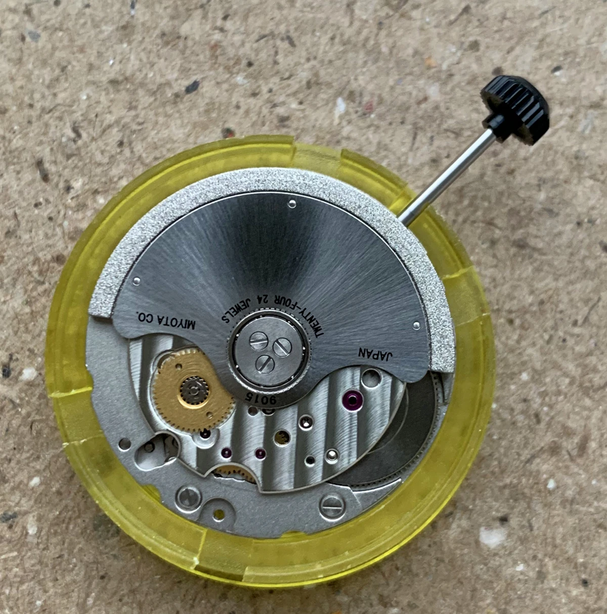 Japan Original Miyota 9015 Mechanical Movement Ultra Thin 24 Jewels Automatic Self-winding Watchmaker Replacement Mechanism