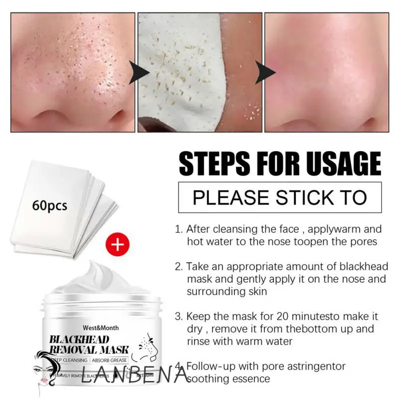 

Acne Removal Face Cream Mask Face Care Anti Acne Fade Pimple Mask Shrink Pores Skin Age Repair Whitening Moisturizing Face Care