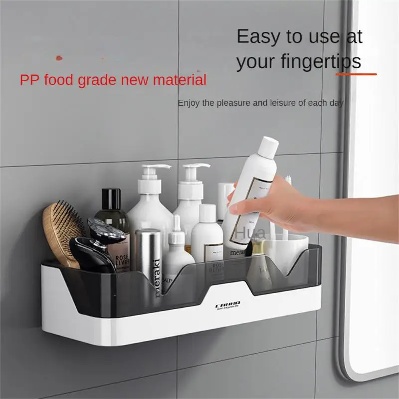 

Aluminum Black Bathroom Corner Frame Spice Finisher Bathroom Rack Wall-mounted Rack Gold Bathroom Rack Shampoo Stand