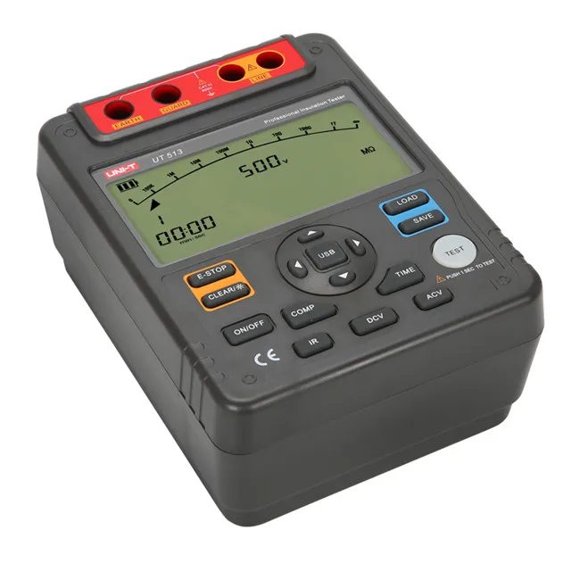 Распродажа скидка цифровой тестер сопротивления изоляции UNI-T UT513 измеритель
