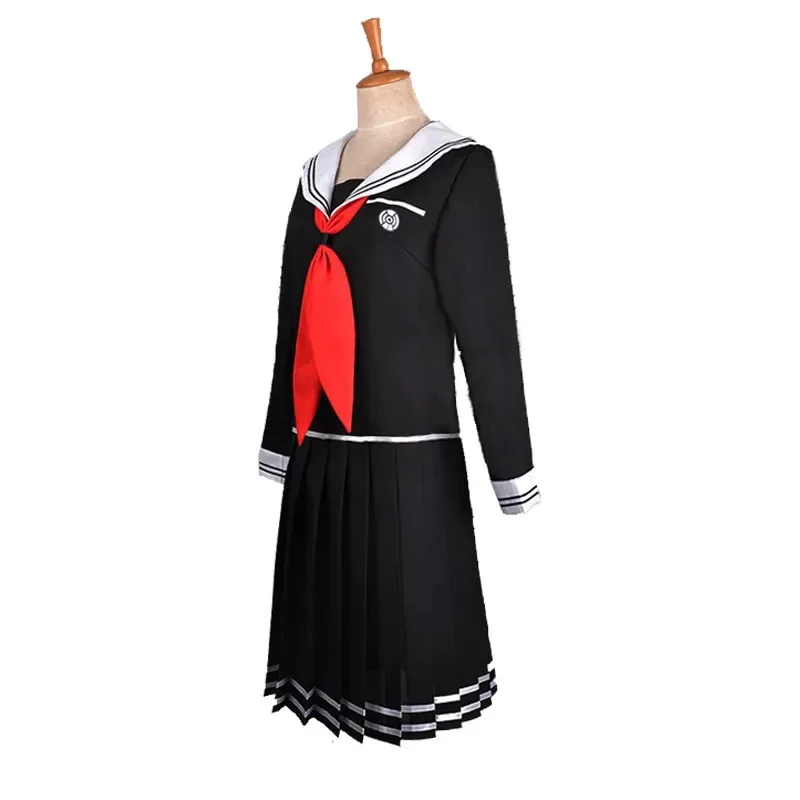 Фото Хит продаж: Костюм для косплея по аниме-игре Danganronpa, школьная форма Токо Фукавы (JK) для женщин и девушек, для Хэллоуина, вечеринок, сценических выступлений 2MN40 №5
