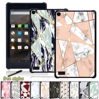 tablet hard shell for fire hd 86th7th8th genfire 75th7th9th genhd 105th7th9th gen geometry pattern back case