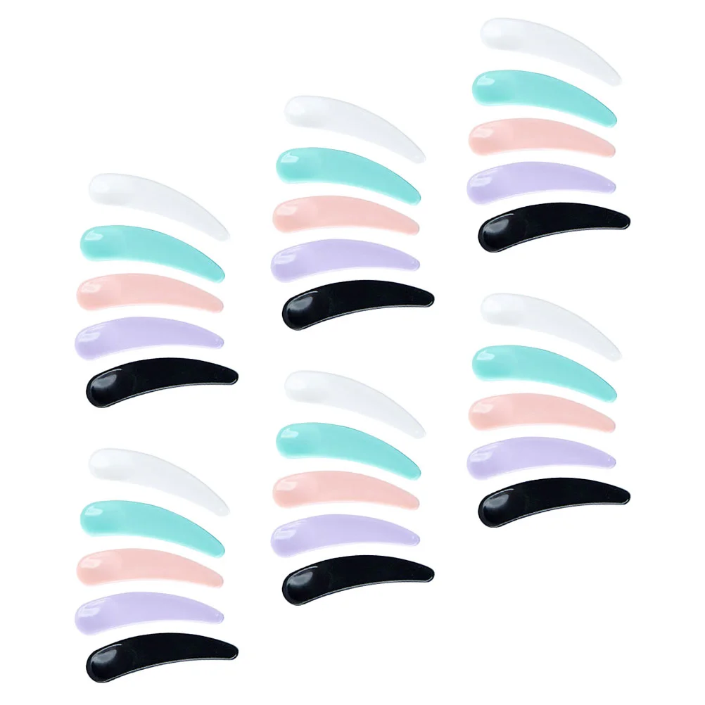 

150 Pcs Mask Spatula Mixing Spoons Metal Face Roller Makeup Spoon Cream Metal Face Roller Makeup Scoop Pp Smooth Waxing Spatulas