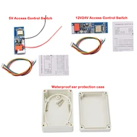 5v 12v 24v wifi mobile app remote access control switch simple micro connection module with 6p cable waterproof protection box