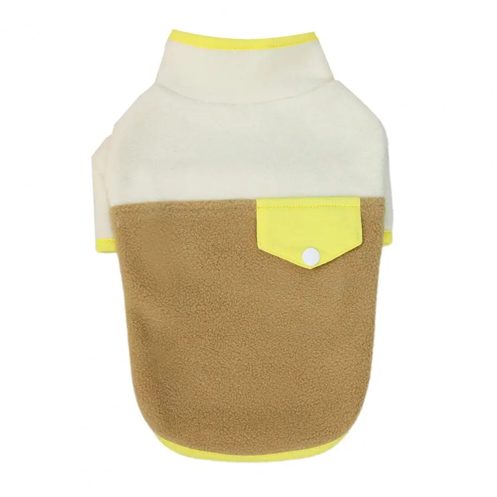 

Universal Lovely Color Matching Pet Vest Trendy Pet T-shirt Comfortable for Winter