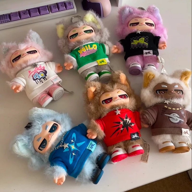Фото Оригинальная виниловая кукла-фигурка Aoo I Am A Tule Breaker Series Blind Box в стиле Ван Ибо, брелок для сумки, таинственная коробка, подарок на день рождения №1