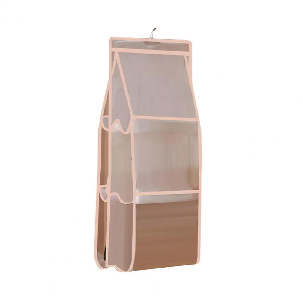 

Hanging Organizers Thicken Hanging Organizer Foldable Polyester Double-sided Handbag Luggage Storage Rack for Living Room