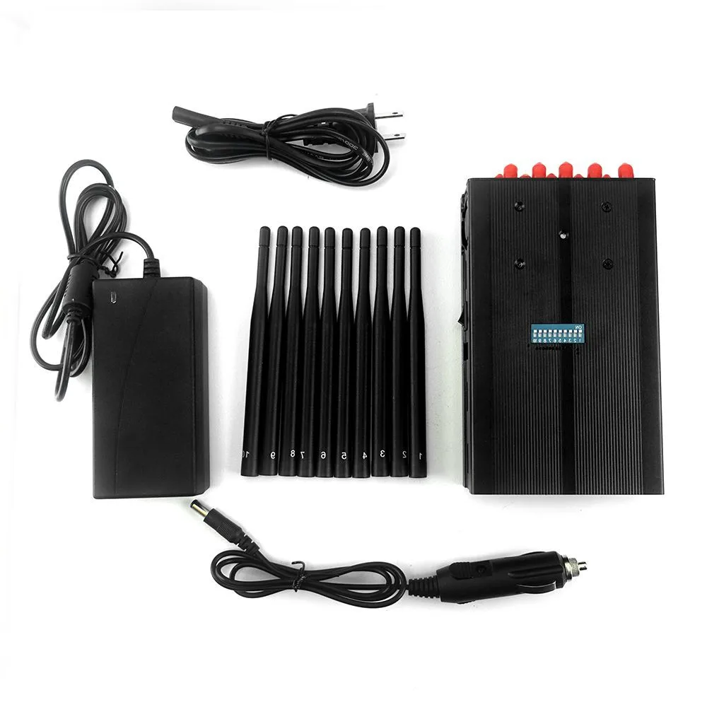 

X10 10 Antenna Portable Mobile phone signal Detector GSM 2G 3G 4G 5G WiFi 2.4G 5.8G device