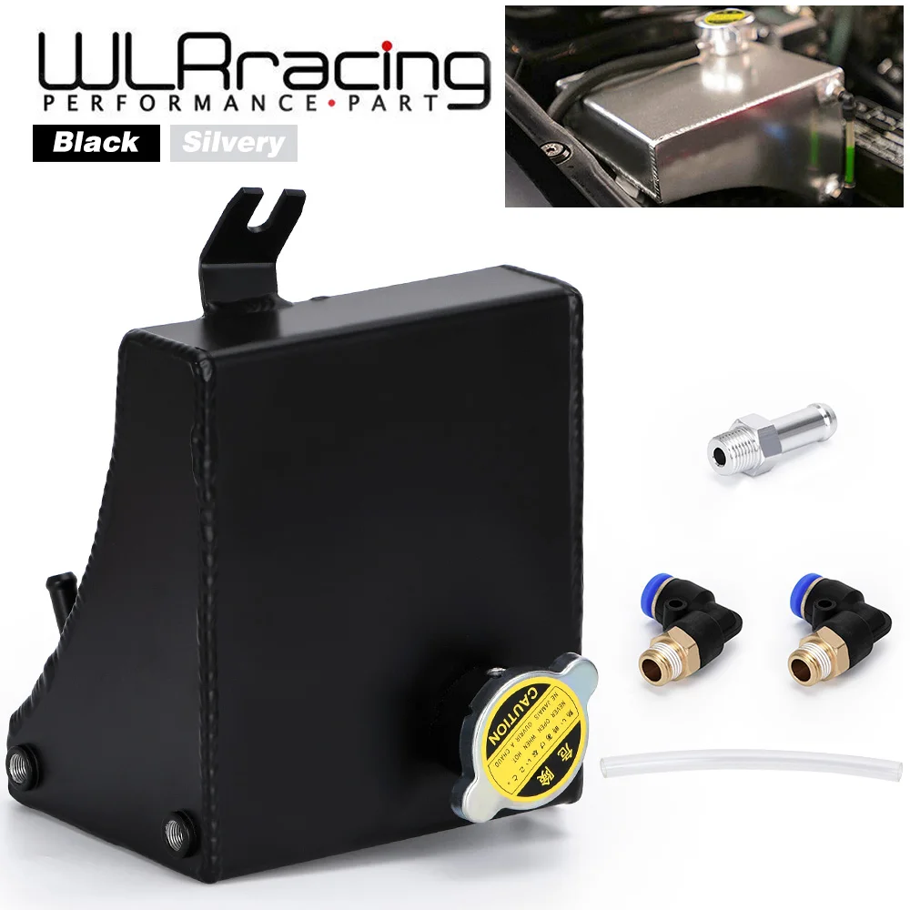 Алюминиевый Бак Охлаждающей Жидкости Радиатора WLR Для 240SX S13 SR20DET KA24DE KA24E KA24