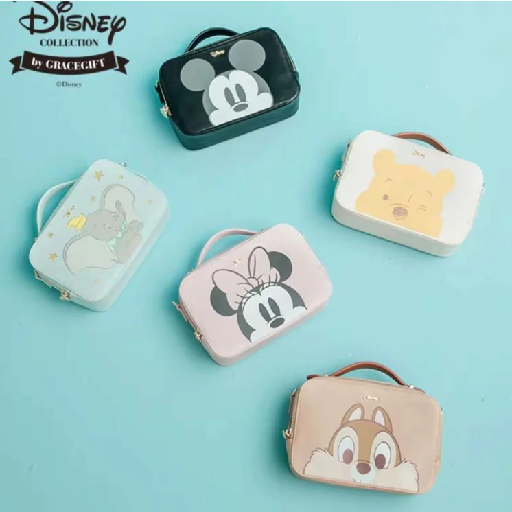 New Mickey Minnie Mouse Girls Camera Bag Cartoon Cute Messenger Bag Kids Soulder Bag Fashion Mickey Small Handbag Square Bag