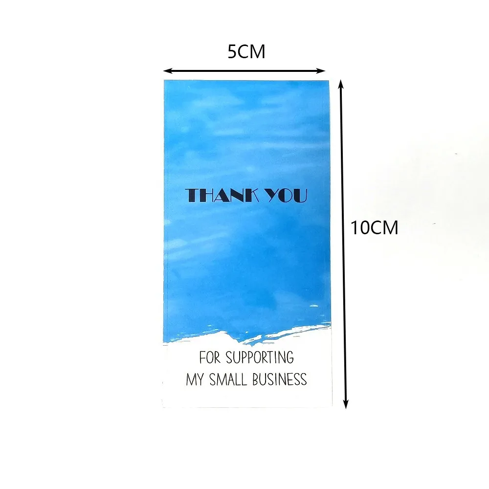 50 шт. прямоугольная Подарочная коробка герметичная наклейка поздравительные