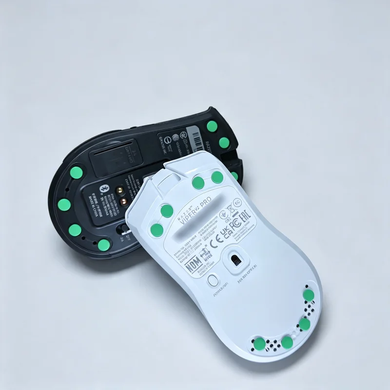 Фото Накладки X-raypad Jade Air Mouse Feet Skates для мыши: бесшумные и скоростные, универсальные, 6,5 мм PTFE-точки, 9,5 мм PTFE-диски, износостойкие, для киберспорта №3