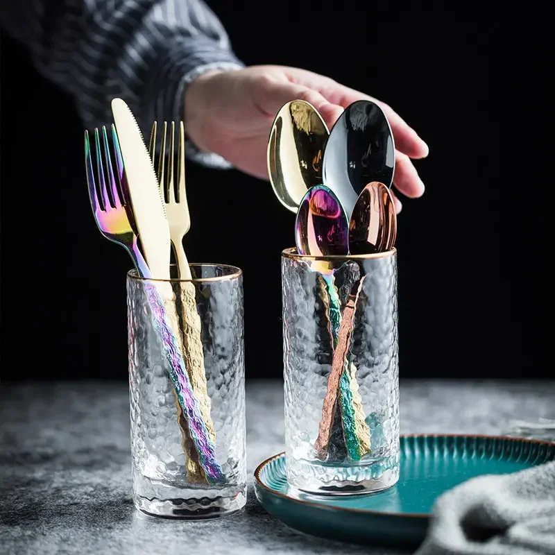 24 шт. столовые приборы из нержавеющей стали