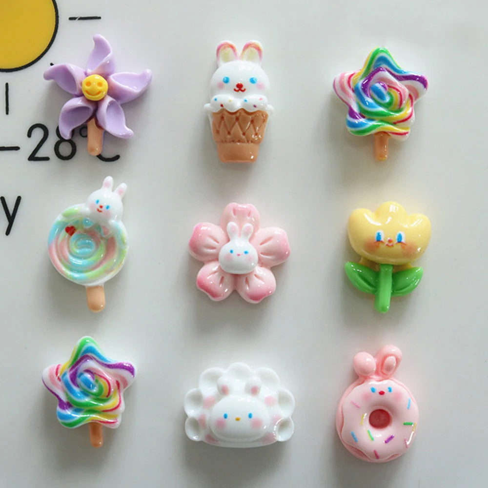 

10 шт. мини цветок ветряная мельница из смолы