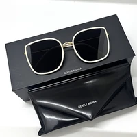 2022 new women men oversized sunglasses star sunglass fashion gentle lady vintage acetate sunglasses luxury black original box
