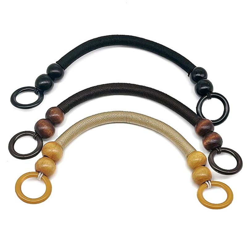 

Винтажные плетеные аксессуары для рукоделия из дерева, аксессуары, нейлоновая веревка, сумка, сумка, Сменные аксессуары для ремня