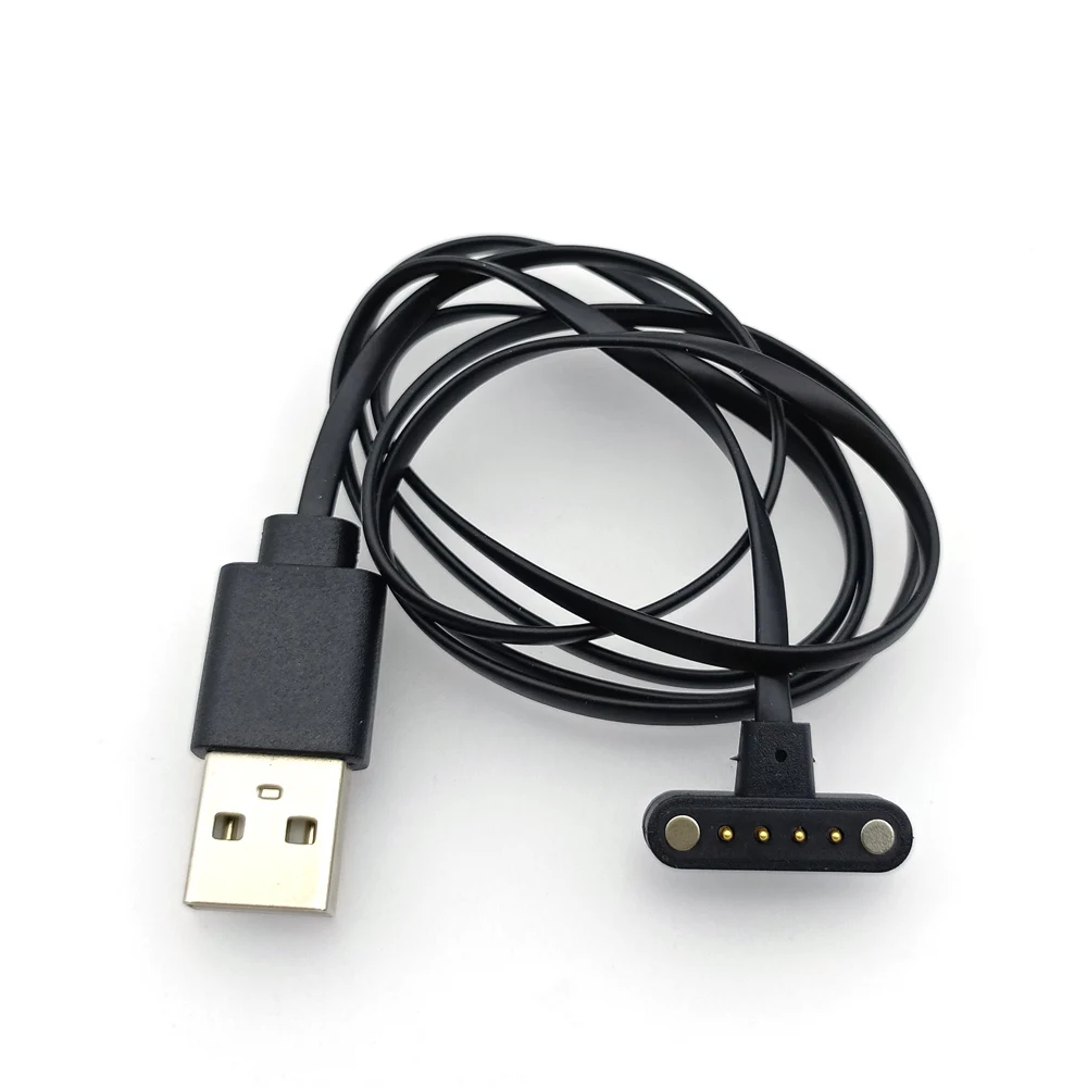 4-контактный Магнитный зарядный кабель USB зарядка мощность передача данных 3 0 мм