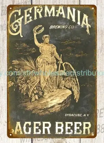 НЕРМАНИЯ ЛАГЕР 1880-х годов пиво алкогольные напитки металлическая жестяная
