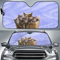 auto sun shades funny cats auto sun shade visor for car windshield uv protection sunshade car accessories gift