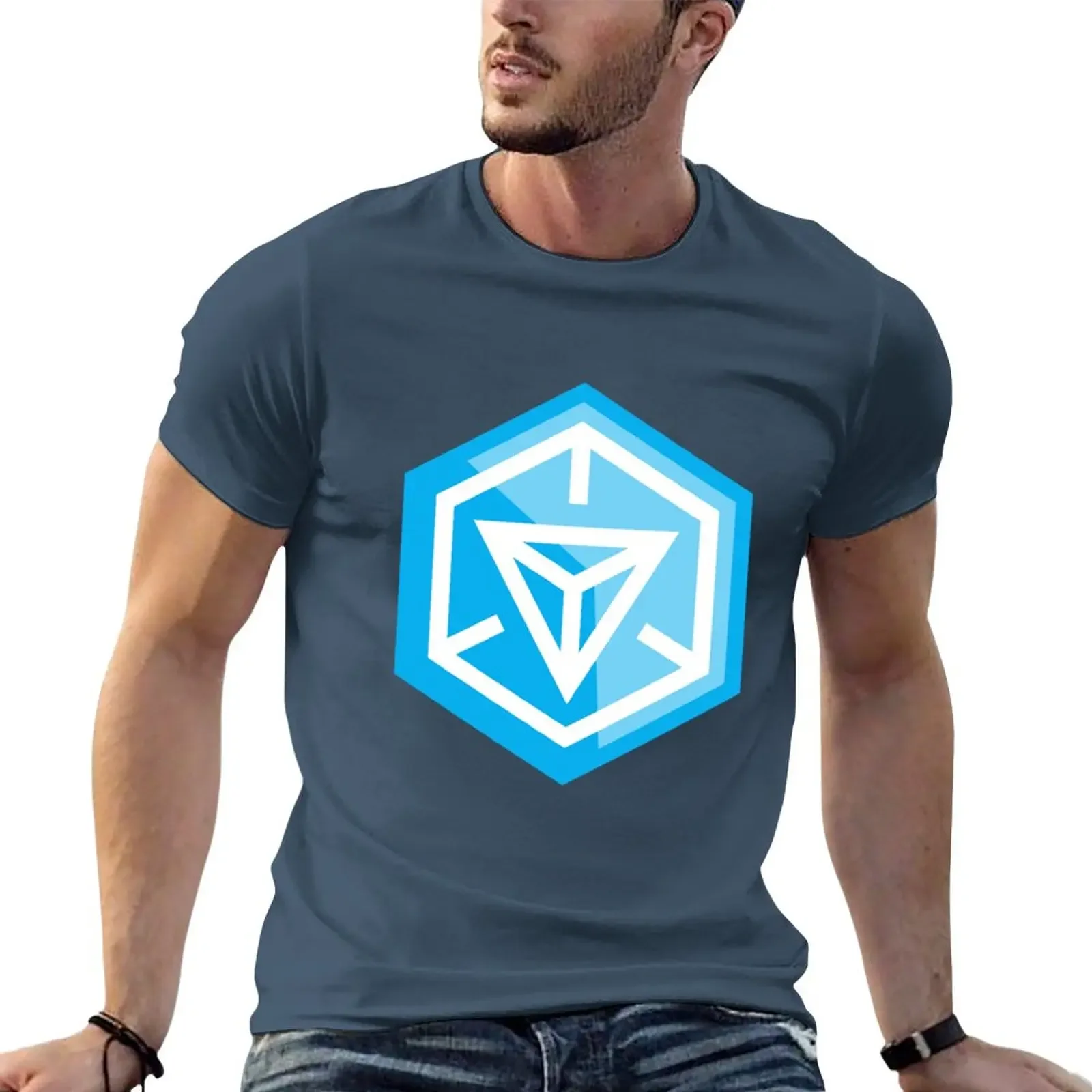 Футболка Ingress эстетическая одежда принт с животными для мальчиков винтажная топы