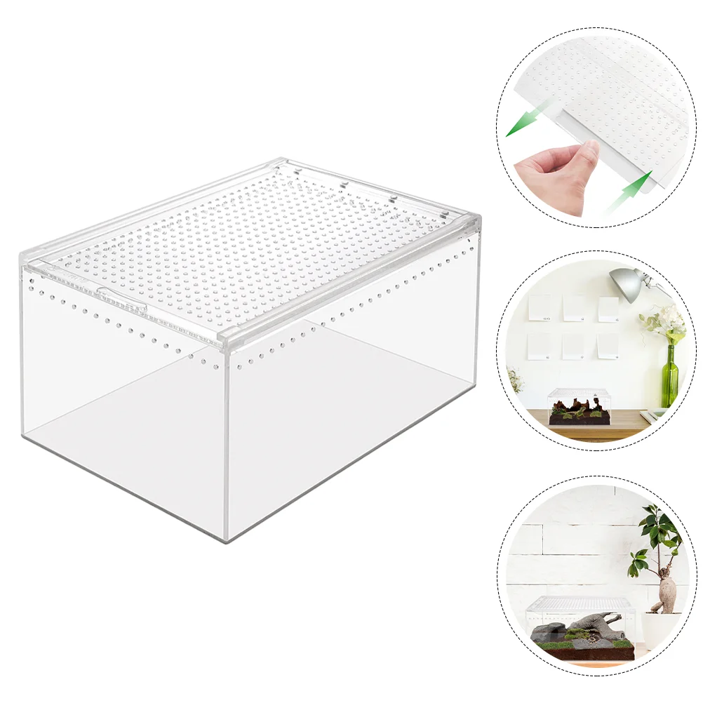 

Convenient Desktop Professional Reptile Cage Reptile Breeder Box Reptile Box Breeder Box for Reptile Breeding Lizard