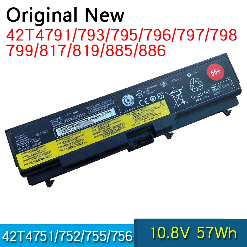 

Original Battery 42T4737 42T4738 For Lenovo ThinkPad Edge E40 E50 T410 T510 W510 SL410 SL410K SL510 E520 L41 E420 E425 T420