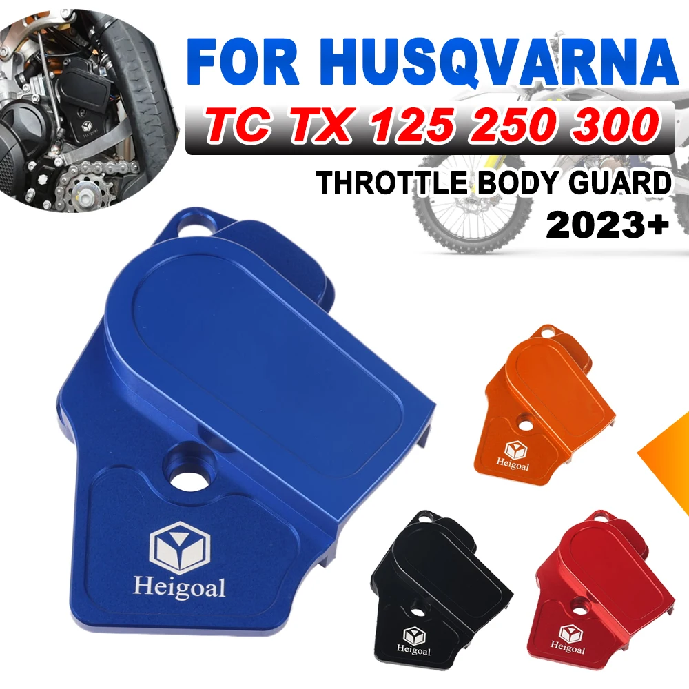 

2023 For HUSQVARNA TC TX 125 250 300 TC TX TC125 TC250 TX300 Motorcycle Accessories Throttle Body Guard Protector Cover Cap