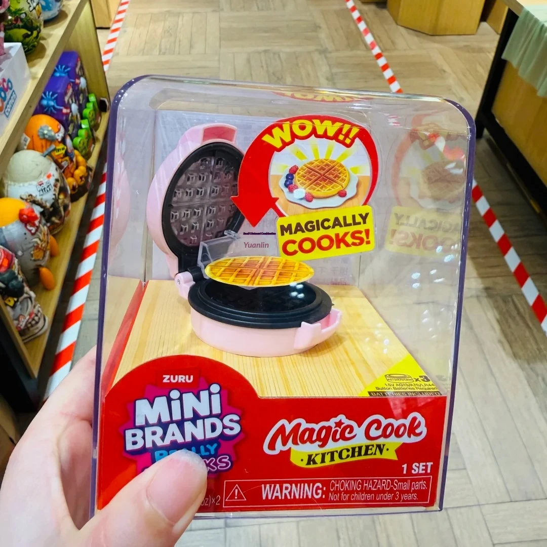 Фото Игровой набор Zuru Mini Brands Magic Cook Kitchen: Коллекционная миниатюрная кухня с функциональными игрушечными продуктами для ролевых игр и творчества, DIY-игрушка, подарок на день рождения №5