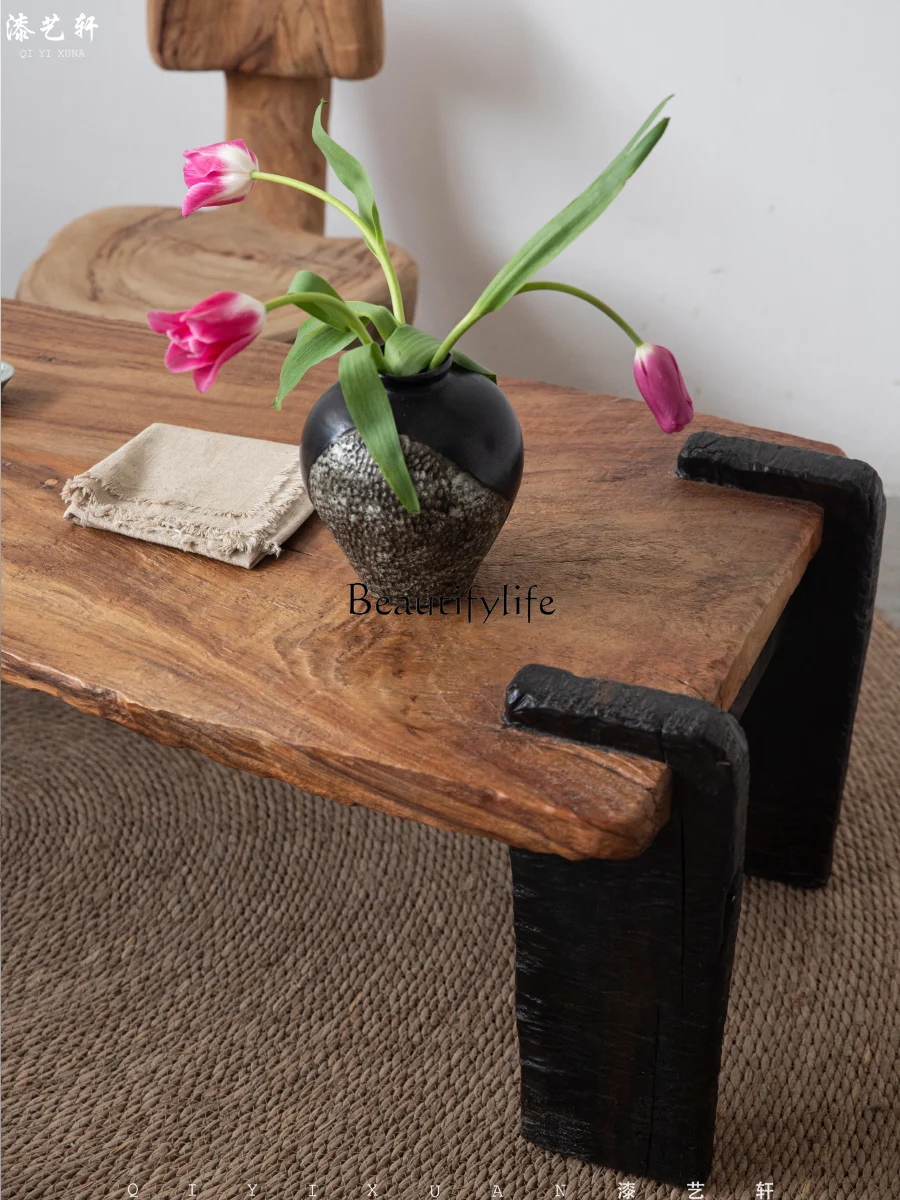 Ваби Песчаный ветер полностью твердый деревянный чайный столик с татами