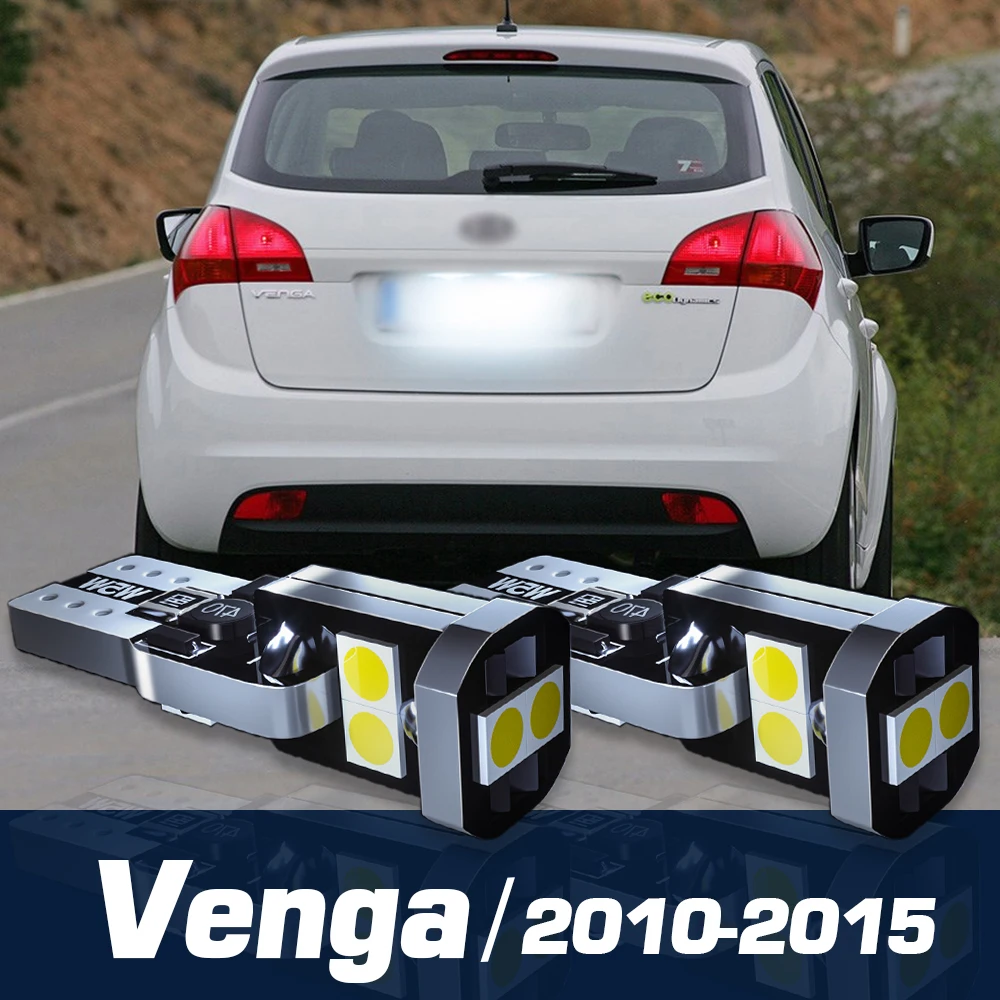 

2pcs LED License Plate Light Canbus Accessories For Kia Venga 2010 2011 2012 2013 2014 2015