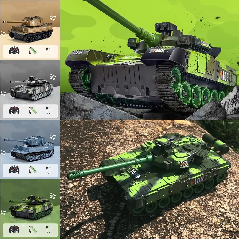 

New for Adult Children Launch Remote Control Vehicle Toys RC Tank Drift Tanks Stunt Car