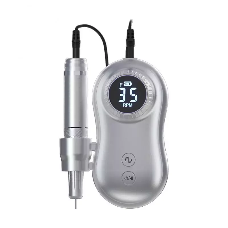 

NEW2023 Manicure Drill Machine Rechargeable Portable Nail Polisher Grinding Device Tools Nail Art Pen Pedicure Nail File