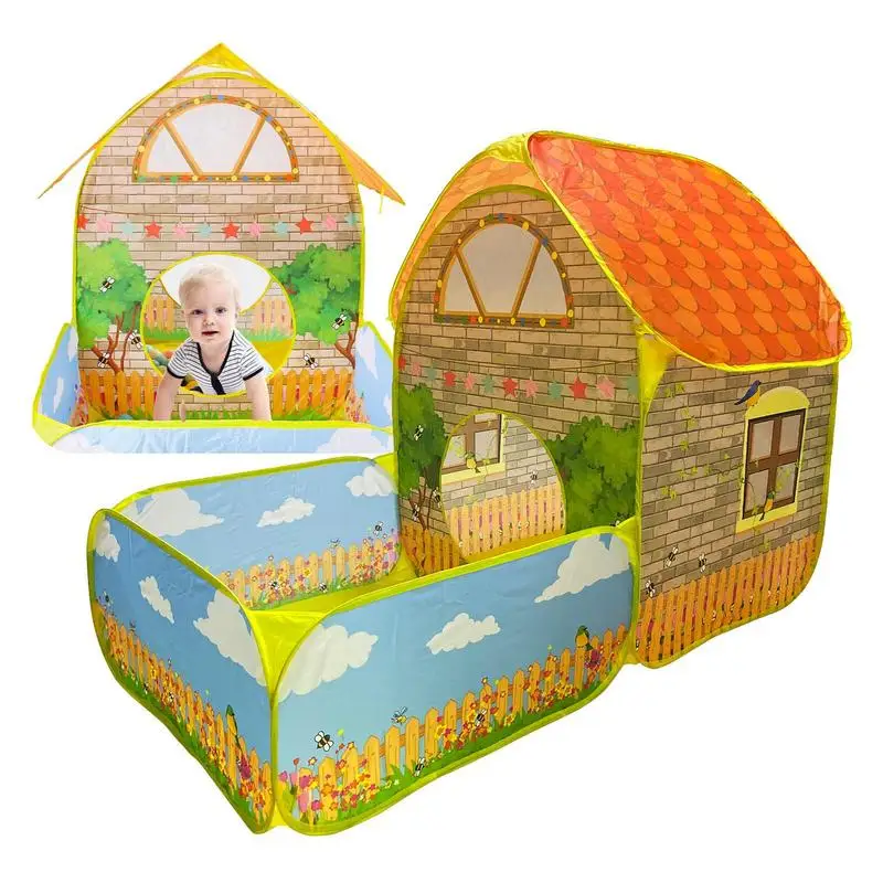 

Play Tent Toys Ball Pool For Children Kids Ocean Balls Pool Garden House Foldable Kids Toy Tents Playpen Tunnel Play House
