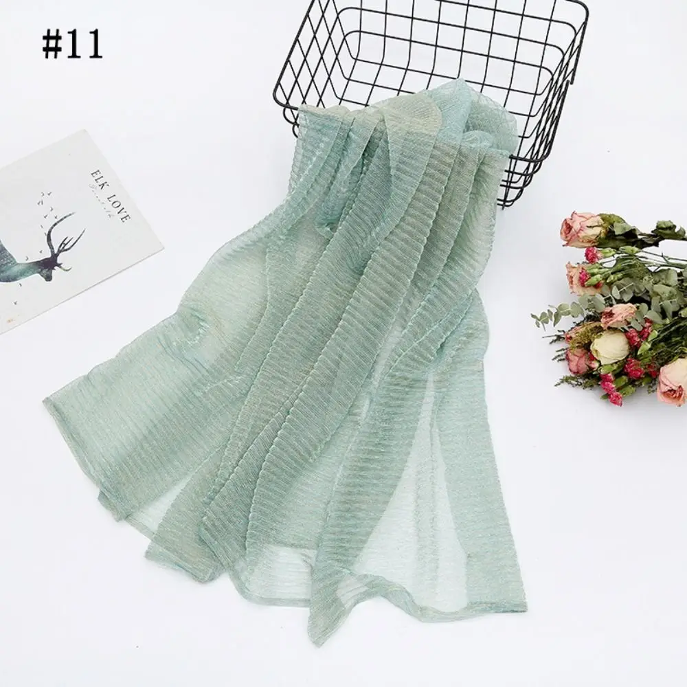 Мягкий золотой шелковый шарф новинка женские шарфы мусульманский хиджаб шали