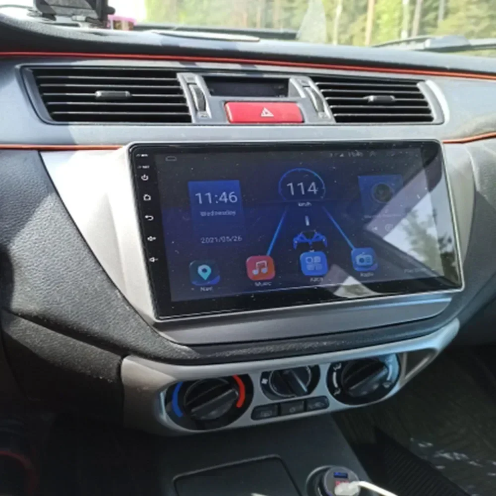 Android авто радио для Mitsubishi Lancer IX 2006-2010 автомобильный радиоприемник мультимедийный