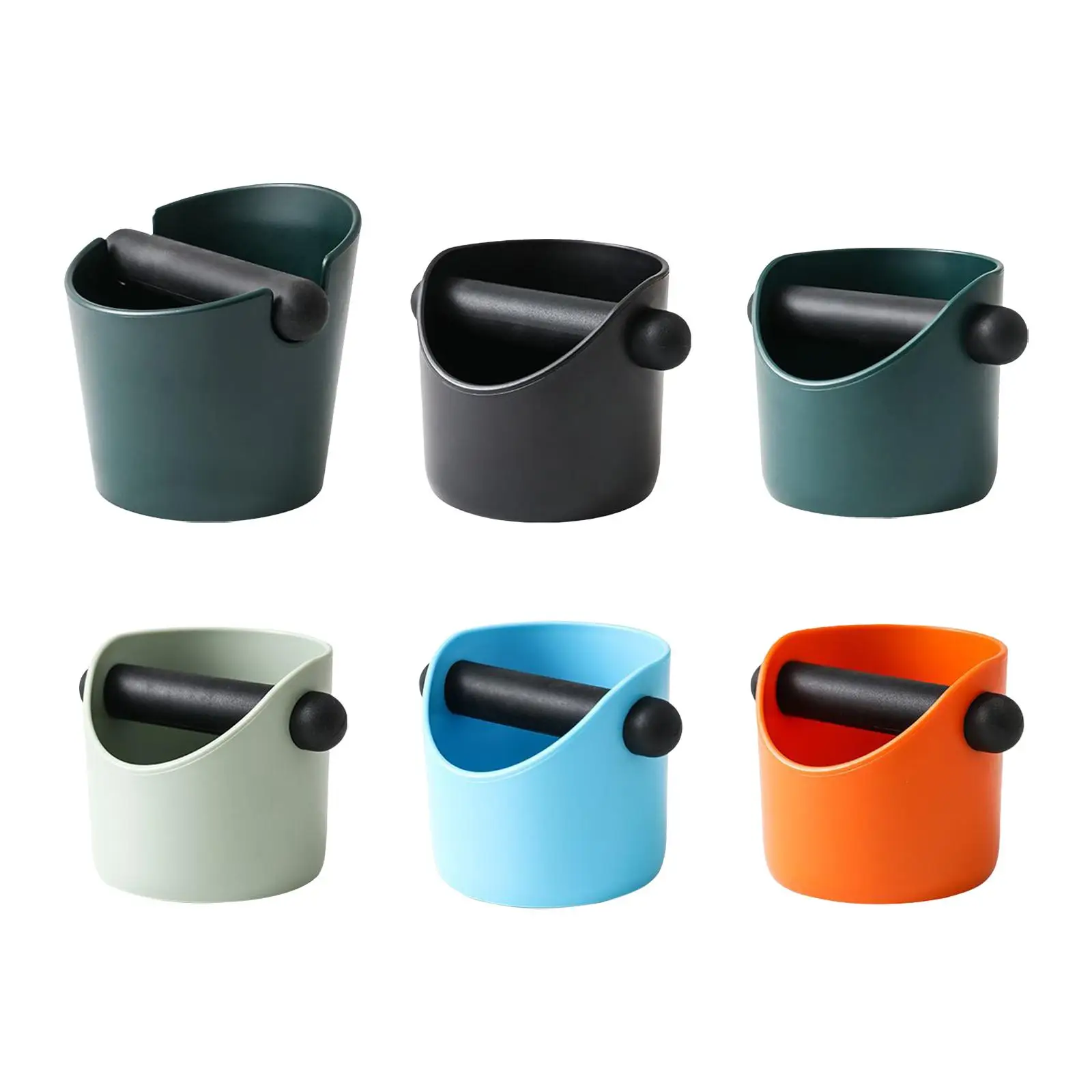 

Espresso Dump Bin Durable Shock Absorbent Grind Dump Bin for Restaurant Kitchen Coffee Shop Espresso