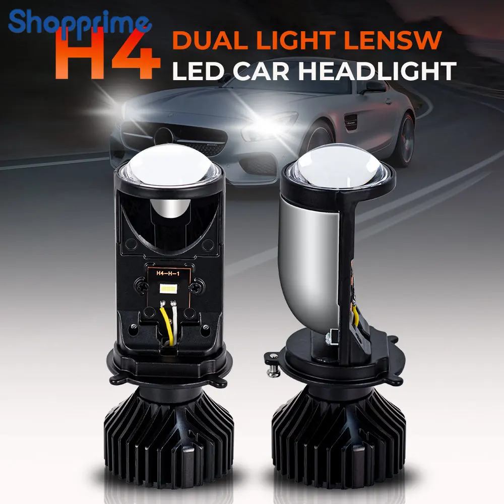 

Canbus 90 Вт/пара ламп H4 светодиодные мини-объективы для проектора автомобильные лампы лм комплект для преобразования дальний/ближний свет фары 12 В 24 В RHD LHD