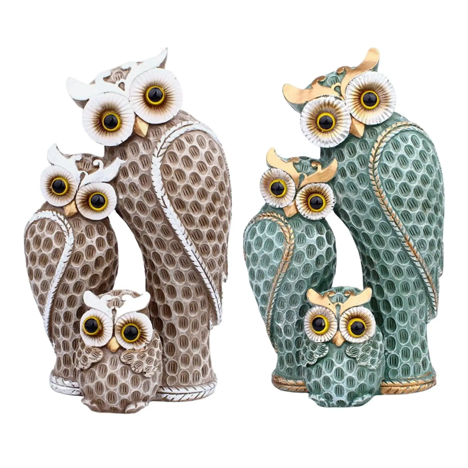 

Фигурки из смолы в виде совы, украшения для дома, аксессуары для магазина, квартиры